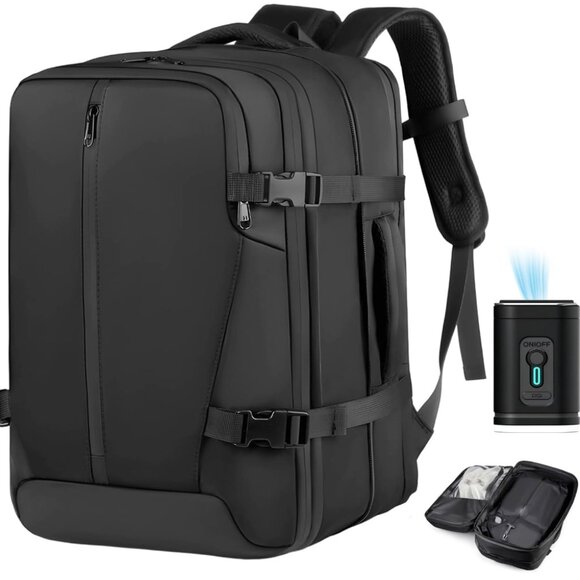 Vacuum Seal Backpack Travel with Pump, Expandable Vacuum Backpack with Air Compr - Picture 1 of 5